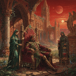 the fallen folly of the would-be god-king of mars