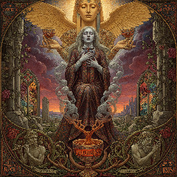 When the cold dread hand of death lies heavy on your heart, when all hope of love is lost and your world torn apart, jagermeister, jagermeister, the sweetest blood from the venis of pan, bachus, dyonisis, lift me up to the lips of isis!