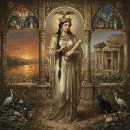 the ancient egyptian goddess isis