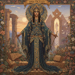 the ancient egyptian goddess isis